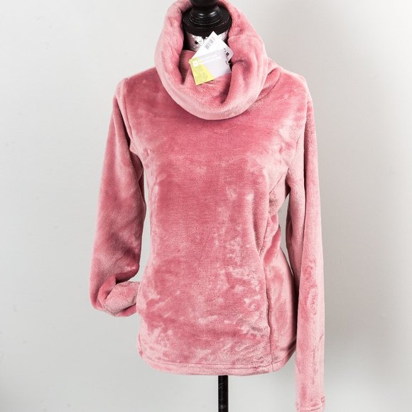 NWT Beaumaris Womens Cowl Neck Fleece pink -10 - Picture 1 of 4
